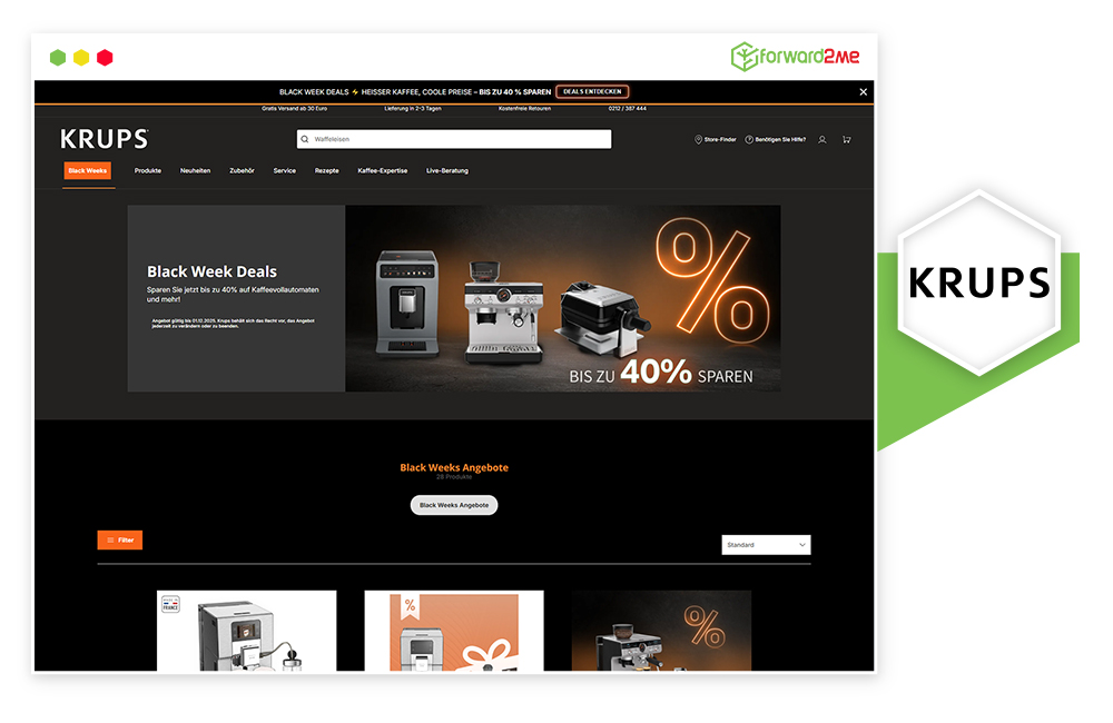 Krups Black Friday 2025